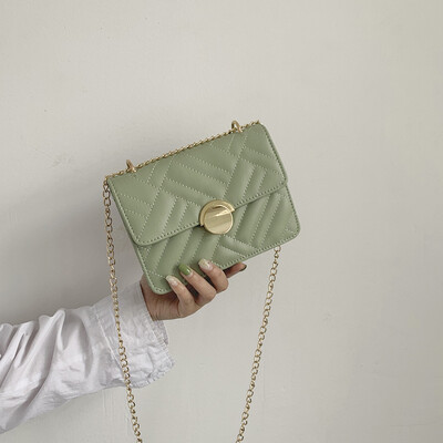 Simple fashion casual shoulder bag female 2019 new foreign style texture chain Messenger bag wild embroidery line small square bag
Simple fashion casual shoulder bag female 2019 new foreign style texture chain Messenger bag wild embroidery line small square bag