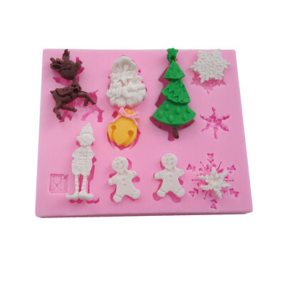 Tailored 3D Christmas Fondant Cake Chocolate Sugarcraft Mold Xmas Silicone Baking Mold A
Tailored 3D Christmas Fondant Cake Chocolate Sugarcraft Mold Xmas Silicone Baking Mold A