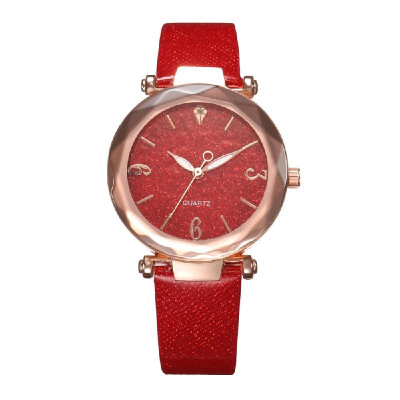 Women Fashion Casual Starry Night Dial Quartz Watch Exquisite Leather Band Alloy Case Wrist Watch
Women Fashion Casual Starry Night Dial Quartz Watch Exquisite Leather Band Alloy Case Wrist Watch