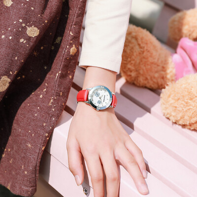 Childrens watch girl waterproof junior high school students primary school luminous cute girls girls female models Korean ve
Childrens watch girl waterproof junior high school students primary school luminous cute girls girls female models Korean ve