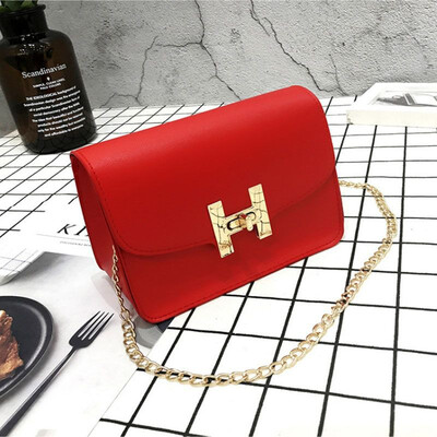 Women Casual Girls Simple Solid Color Versatile Shoulder Messenger Leather Retro Chain Square Handbag Crossbody Bag
Women Casual Girls Simple Solid Color Versatile Shoulder Messenger Leather Retro Chain Square Handbag Crossbody Bag