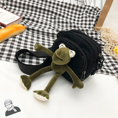Bags canvas bags ladies one shoulder diagonal bags cute dolls students Korean version of the ancient girl inssen Departmen
Bags canvas bags ladies one shoulder diagonal bags cute dolls students Korean version of the ancient girl inssen Departmen