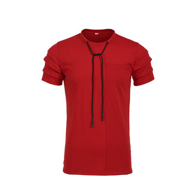 Mens Slim Fit O Neck Short Sleeve String Muscle Tee T-shirt Casual Blouse Tops
Mens Slim Fit O Neck Short Sleeve String Muscle Tee T-shirt Casual Blouse Tops