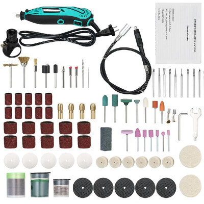 KKmoon Multi-functional Professional Electric Grinder Set 6-Speed Variable Speed Electric Drill Grinding Rotary Tool with 139pcs A
KKmoon Multi-functional Professional Electric Grinder Set 6-Speed Variable Speed Electric Drill Grinding Rotary Tool with 139pcs A