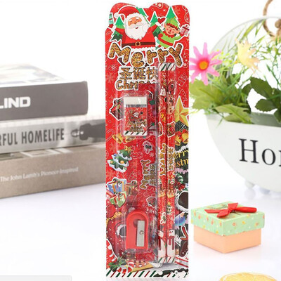 Siaonvr Christmas Stationery Set Pencil Eraser Combination Primary School Holiday Gift
Siaonvr Christmas Stationery Set Pencil Eraser Combination Primary School Holiday Gift