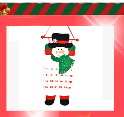 Tailored Christmas Old Man Snow Man Deer Calendar Advent Countdown Calendar 
Tailored Christmas Old Man Snow Man Deer Calendar Advent Countdown Calendar