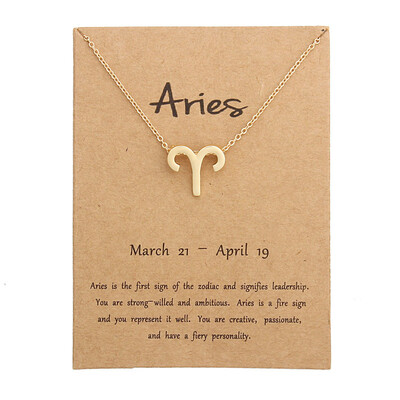 12 Constellation Zodiac Sign Pendant Necklace Gold Short Chain Choker Leo Libra Necklaces for Womens Girl Jewelry Birthday Gift
12 Constellation Zodiac Sign Pendant Necklace Gold Short Chain Choker Leo Libra Necklaces for Womens Girl Jewelry Birthday Gift