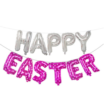 Toponeto 16 inch Large Happy Easter Foil Balloon Set Banner Bunting Party Decoration
Toponeto 16 inch Large Happy Easter Foil Balloon Set Banner Bunting Party Decoration