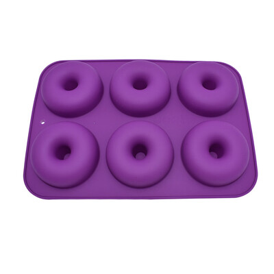 Siaonvr 6-Cavity Silicone Donut Baking Pan Non-Stick Mold Dishwasher Decoration Tools
Siaonvr 6-Cavity Silicone Donut Baking Pan Non-Stick Mold Dishwasher Decoration Tools