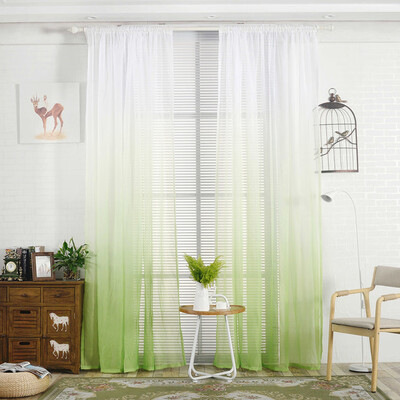 Toponeto Gradient Sheer Curtain Tulle Window Voile Drape Valance Smooth Panel Fabric
Toponeto Gradient Sheer Curtain Tulle Window Voile Drape Valance Smooth Panel Fabric