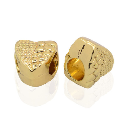 Nickel Free & Lead Free Unfading Golden Plated Alloy European Heart Beads 10x9x7mm Hole 4mm
Nickel Free & Lead Free Unfading Golden Plated Alloy European Heart Beads 10x9x7mm Hole 4mm