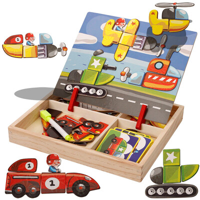 〖Follure〗DIY Double Magnetic Puzzles Kids Wooden Toys Sketchpad Learning - Clothing Style
〖Follure〗DIY Double Magnetic Puzzles Kids Wooden Toys Sketchpad Learning - Clothing Style