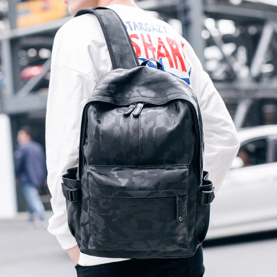 Double-shoulder bag Korean tide business casual fashion travel computer backpack PU leather high school students bag
Double-shoulder bag Korean tide business casual fashion travel computer backpack PU leather high school students bag