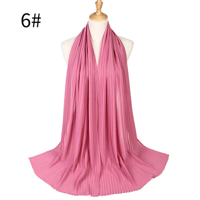Pearl Chiffon Pleated Muslim Womens Headscarf Wholesale 2018 Huis Costumes Wrinkled Hot Headscarf MSL022
Pearl Chiffon Pleated Muslim Womens Headscarf Wholesale 2018 Huis Costumes Wrinkled Hot Headscarf MSL022