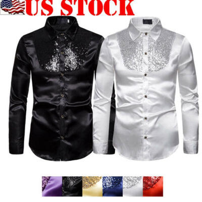 Mens Silk Satin Long Sleeve Shirt Ruffled Vintage Wedding Tuxedo Dress Shirts
Mens Silk Satin Long Sleeve Shirt Ruffled Vintage Wedding Tuxedo Dress Shirts
