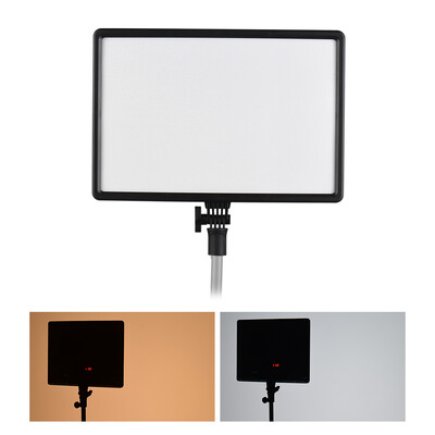 Large LED Video Light Panel Studio Photography Lamp 3200K-5600K Bi-color Adjustable Brightness 50W with LED Display for Youtube Li 
Large LED Video Light Panel Studio Photography Lamp 3200K-5600K Bi-color Adjustable Brightness 50W with LED Display for Youtube Li