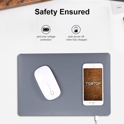 Wireless Charging Mouse Pad Mat Wireless Charger Mobile Phone Charger for iPhone SamsungBllue
Wireless Charging Mouse Pad Mat Wireless Charger Mobile Phone Charger for iPhone SamsungBllue
