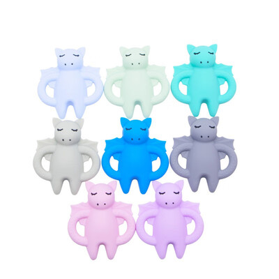 FDA Approved BPA Free Dragon Shape Infant Kid Baby Silicone Chew Necklace Teething Sensory ToyPendants Baby Teether
FDA Approved BPA Free Dragon Shape Infant Kid Baby Silicone Chew Necklace Teething Sensory ToyPendants Baby Teether