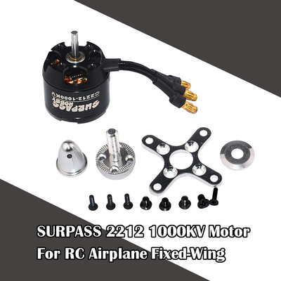Siaonvr SURPASS 2212 1000KV 14 Poles Brushless Motor for RC Airplane Fixed-wing
Siaonvr SURPASS 2212 1000KV 14 Poles Brushless Motor for RC Airplane Fixed-wing