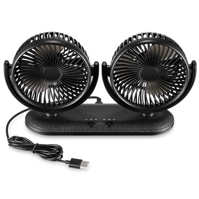 ZEEPIN SEMA-L97-1 Vehicle USB Fan 5V 2A Double-headed Design Flexible Rotation 3-speed Adjustment for Truck Bulldozer Van
ZEEPIN SEMA-L97-1 Vehicle USB Fan 5V 2A Double-headed Design Flexible Rotation 3-speed Adjustment for Truck Bulldozer Van