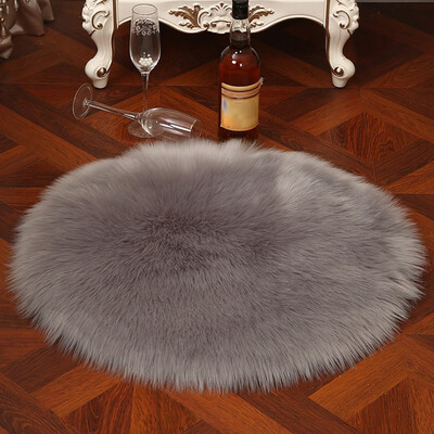 3 Sizes Circular Shape Washable Shiny Fur Sheepskin Soft Carpet Floor Carpet Livingroom Bedroom Rug Home Decor Christmas Gift
3 Sizes Circular Shape Washable Shiny Fur Sheepskin Soft Carpet Floor Carpet Livingroom Bedroom Rug Home Decor Christmas Gift