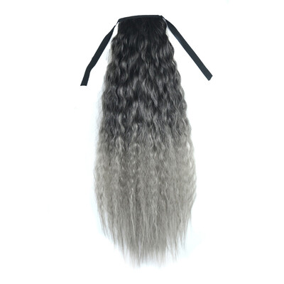 Gobestart Gradient Color Ribbon Wavy Curly Long Ponytail Horsetail Clip Hair Extensions
Gobestart Gradient Color Ribbon Wavy Curly Long Ponytail Horsetail Clip Hair Extensions