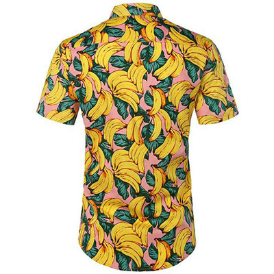 Men Hawaiian T Shirt Short Sleeve Summer Holiday Floral Beach Blouse Shirts Tops
Men Hawaiian T Shirt Short Sleeve Summer Holiday Floral Beach Blouse Shirts Tops