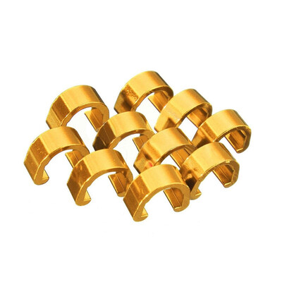 New Hot 10PCS Aluminum Alloy Bicycle C Type Buckle For MTB Road Bike Disc Brake Cable Frame Organizer Line Pipe Clip
New Hot 10PCS Aluminum Alloy Bicycle C Type Buckle For MTB Road Bike Disc Brake Cable Frame Organizer Line Pipe Clip
