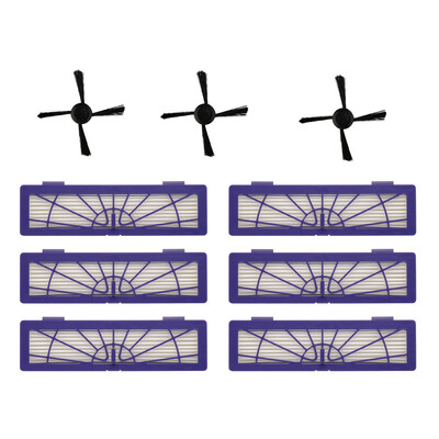〖Follure〗6PC Filter 3PC Side Brushes Replacement for Neato Botvac 70e 75 80 85
〖Follure〗6PC Filter 3PC Side Brushes Replacement for Neato Botvac 70e 75 80 85