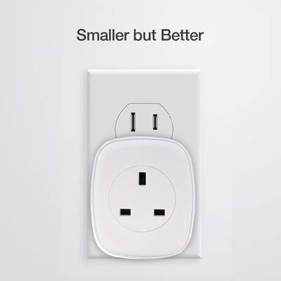 〖Follure〗Smart WiFi Power Socket UK Plug Switch For Amazon AlexaGoogle Home App Control
〖Follure〗Smart WiFi Power Socket UK Plug Switch For Amazon AlexaGoogle Home App Control