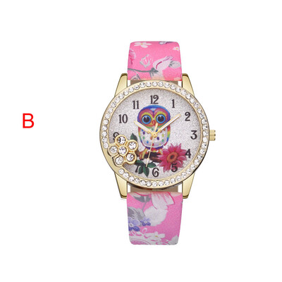 Flower Watch Reloj 2018 relogio masculino Women Leather Owl Pattern Quartz Analog Wrist Watch Crystals Decor Saat Dropship
Flower Watch Reloj 2018 relogio masculino Women Leather Owl Pattern Quartz Analog Wrist Watch Crystals Decor Saat Dropship