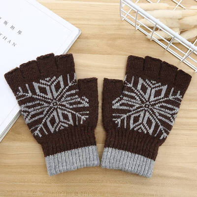 Men Wool Knitted Stretch Elastic Warm Gloves Half Finger Fingerless Gloves Mittens
Men Wool Knitted Stretch Elastic Warm Gloves Half Finger Fingerless Gloves Mittens