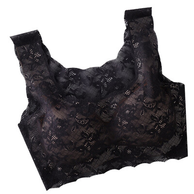 Toponeto Womens Max Support Air Permeable Rose Floral Bra Large Wire-Free Sleep Lace Bra
Toponeto Womens Max Support Air Permeable Rose Floral Bra Large Wire-Free Sleep Lace Bra