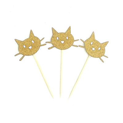 FUNNNYBUNNY Cat Cupcake Toppers Shiny Black Gold Silver&Pink Cute Cat Head Cake Top Decor for Baby Shower Birthday Party
FUNNNYBUNNY Cat Cupcake Toppers Shiny Black Gold Silver&Pink Cute Cat Head Cake Top Decor for Baby Shower Birthday Party