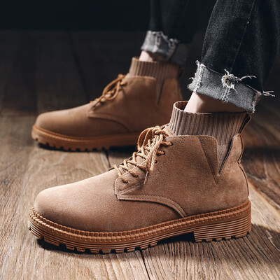 Joker Martin boots mens British trend wild outdoor high help Martin shoes mens desert tooling boots
Joker Martin boots mens British trend wild outdoor high help Martin shoes mens desert tooling boots