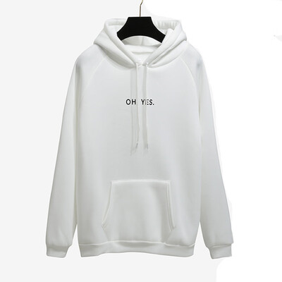 Nomeni Womens Long Sleeve Oh Yes Print Hoodie Sweatshirt Hooded Pullover Tops Blouse
Nomeni Womens Long Sleeve Oh Yes Print Hoodie Sweatshirt Hooded Pullover Tops Blouse