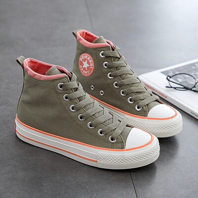 Canvas shoes womens high-end 2019 new small white shoes summer female students Korean version of Joker tide shoes retro Hong Kong
Canvas shoes womens high-end 2019 new small white shoes summer female students Korean version of Joker tide shoes retro Hong Kong