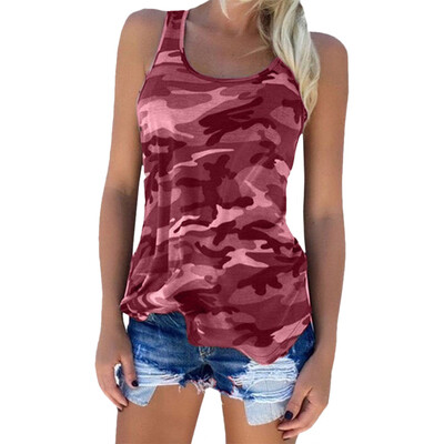 Roseonmyhand Plus Size Fashion Women Camouflage Printed Sleeveless O-Neck Tank Top Blouse
Roseonmyhand Plus Size Fashion Women Camouflage Printed Sleeveless O-Neck Tank Top Blouse