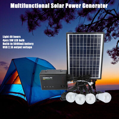 Greensen Solar Power Generator LED USB Charger Home System Outdoor EU Plug110-220V Home Generator Outdoor Charger System
Greensen Solar Power Generator LED USB Charger Home System Outdoor EU Plug110-220V Home Generator Outdoor Charger System
