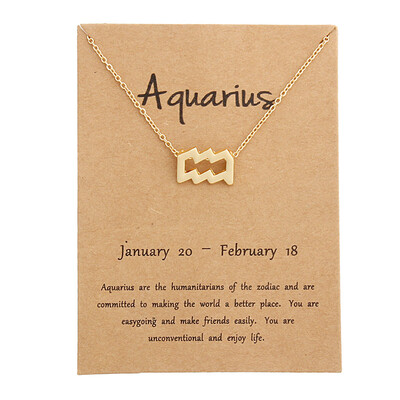 Star Zodiac Sign 12 Constellation Necklaces Pendants Choker Necklaces for Women Jewelry
Star Zodiac Sign 12 Constellation Necklaces Pendants Choker Necklaces for Women Jewelry