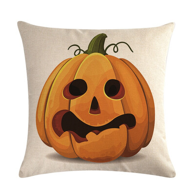 18" Pumpkin Print Cotton Linen Cushion Cover Pillow Case Halloween Home Decor
18" Pumpkin Print Cotton Linen Cushion Cover Pillow Case Halloween Home Decor