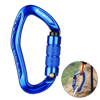 22KN Auto Locking Gate Carabiner Twist Locking Gate Carabiner Climbing Rappelling Canyoning Hammock D Shape Locking Clip
22KN Auto Locking Gate Carabiner Twist Locking Gate Carabiner Climbing Rappelling Canyoning Hammock D Shape Locking Clip