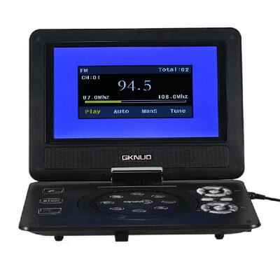 GKNUO GKN-900 9 Inch DVD Player Digital Multimedia Player Support U Drive Play & Card Reader FM TV Game Function Black
GKNUO GKN-900 9 Inch DVD Player Digital Multimedia Player Support U Drive Play & Card Reader FM TV Game Function Black