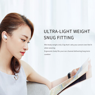 QCY Mini 2 Wireless Bluetooth V50 Earphone Mini Headphones Stereo Music Handsfree Sport Earphones with Mic for iOS AndroidBlack
QCY Mini 2 Wireless Bluetooth V50 Earphone Mini Headphones Stereo Music Handsfree Sport Earphones with Mic for iOS AndroidBlack