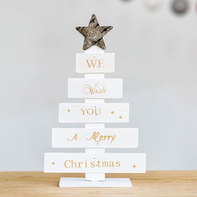 Toponeto Wooden Mini Christmas Tree Desktop Ornaments Merry Christmas Party Decor
Toponeto Wooden Mini Christmas Tree Desktop Ornaments Merry Christmas Party Decor