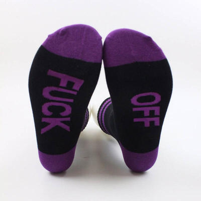 FUCK OFF Letter Print Unisex Socks Hit Color Cotton Dress Socks Novelty Skateboard Tube Socks For Couple 1 Pair
FUCK OFF Letter Print Unisex Socks Hit Color Cotton Dress Socks Novelty Skateboard Tube Socks For Couple 1 Pair