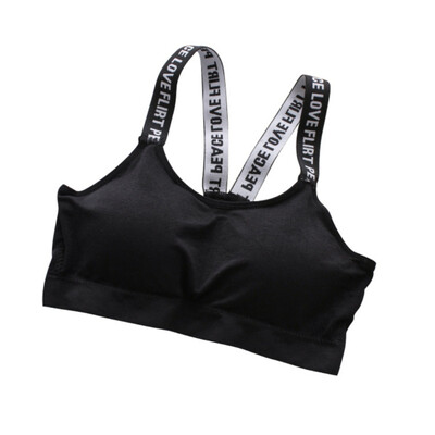 Women Stretch Crop Yoga Padded Sports Bra Seamless Letter Racerback Fitness Vest Tops
Women Stretch Crop Yoga Padded Sports Bra Seamless Letter Racerback Fitness Vest Tops