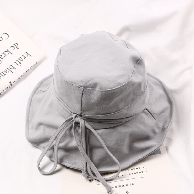 Korean retro casual bonnet female foldable bowknot fisherman hat male couple hat sunscreen hat in spring&summer
Korean retro casual bonnet female foldable bowknot fisherman hat male couple hat sunscreen hat in spring&summer