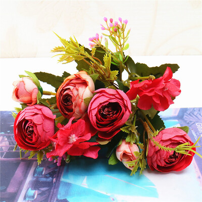 〖Follure〗1 Bouquet Vintage Artificial Peony Silk Flowers Bouquet for Decoration
〖Follure〗1 Bouquet Vintage Artificial Peony Silk Flowers Bouquet for Decoration