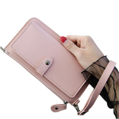 Brand Wallet Women PU Leather Purses Ladies Zipper&Hasp Long Wallet Retro Female Fashion Money Bag Card Holder Wallets
Brand Wallet Women PU Leather Purses Ladies Zipper&Hasp Long Wallet Retro Female Fashion Money Bag Card Holder Wallets